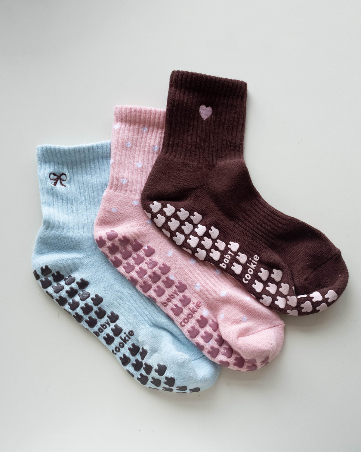 Pilates Grip Socks Bundle - The Kind Cookie