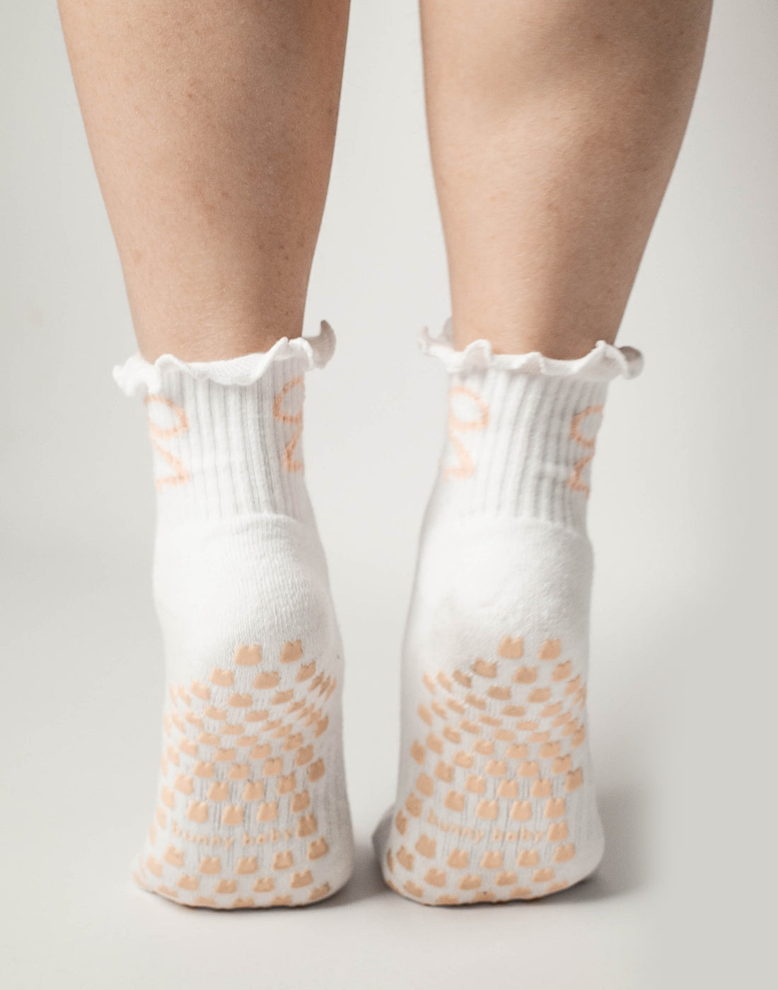 Pilates Grip Sock in Pink Ballet