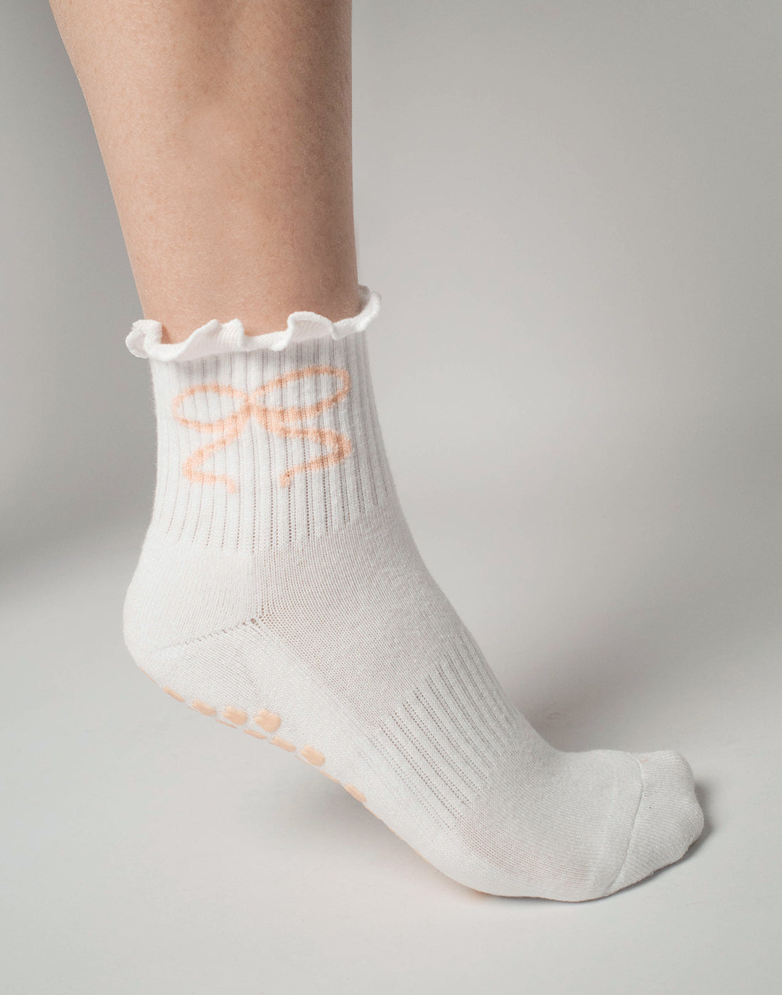 Pilates Grip Sock in Pink Ballet